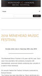 Mobile Screenshot of mineheadmusicfestival.org