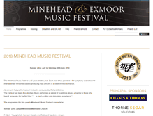 Tablet Screenshot of mineheadmusicfestival.org